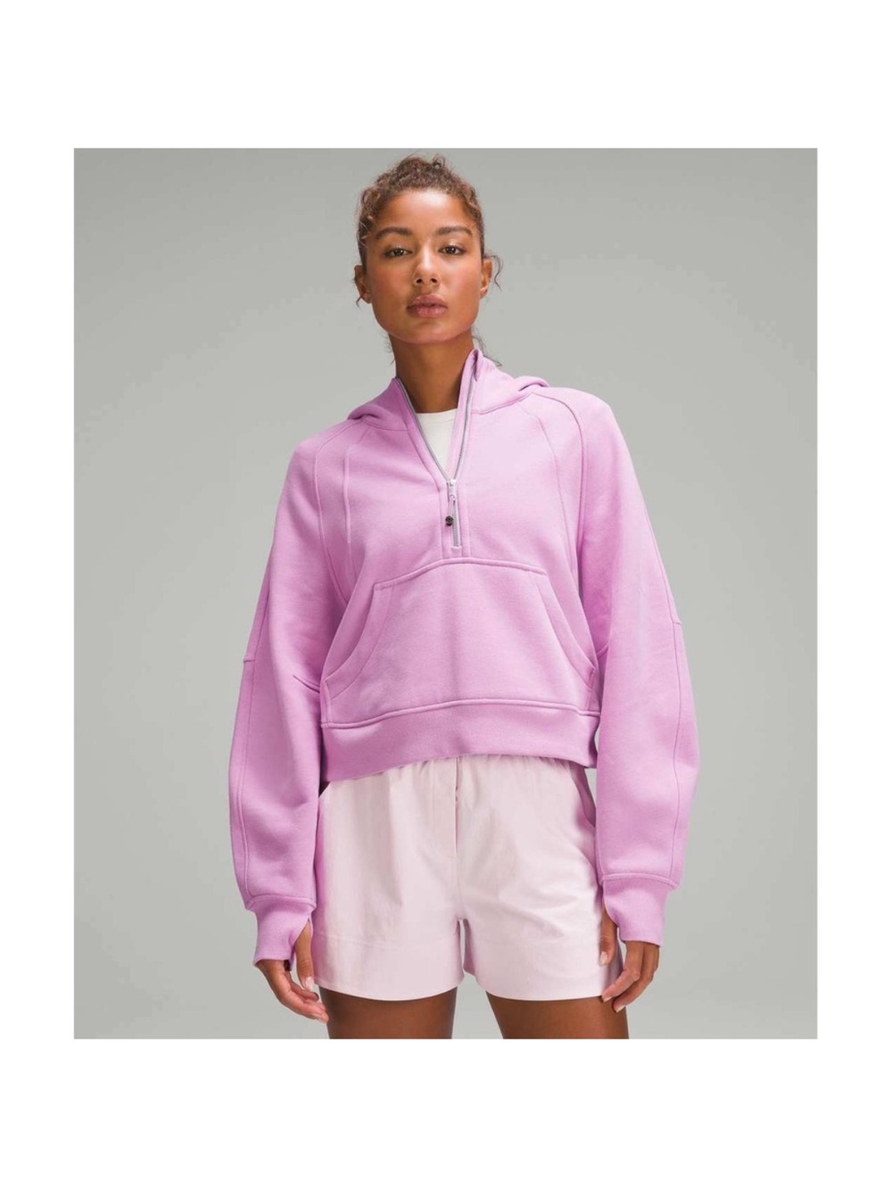Lululemon Dahlia Mauve scuba hoodie Size XS Small